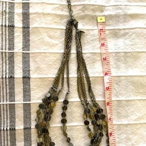 Metallic statement piece